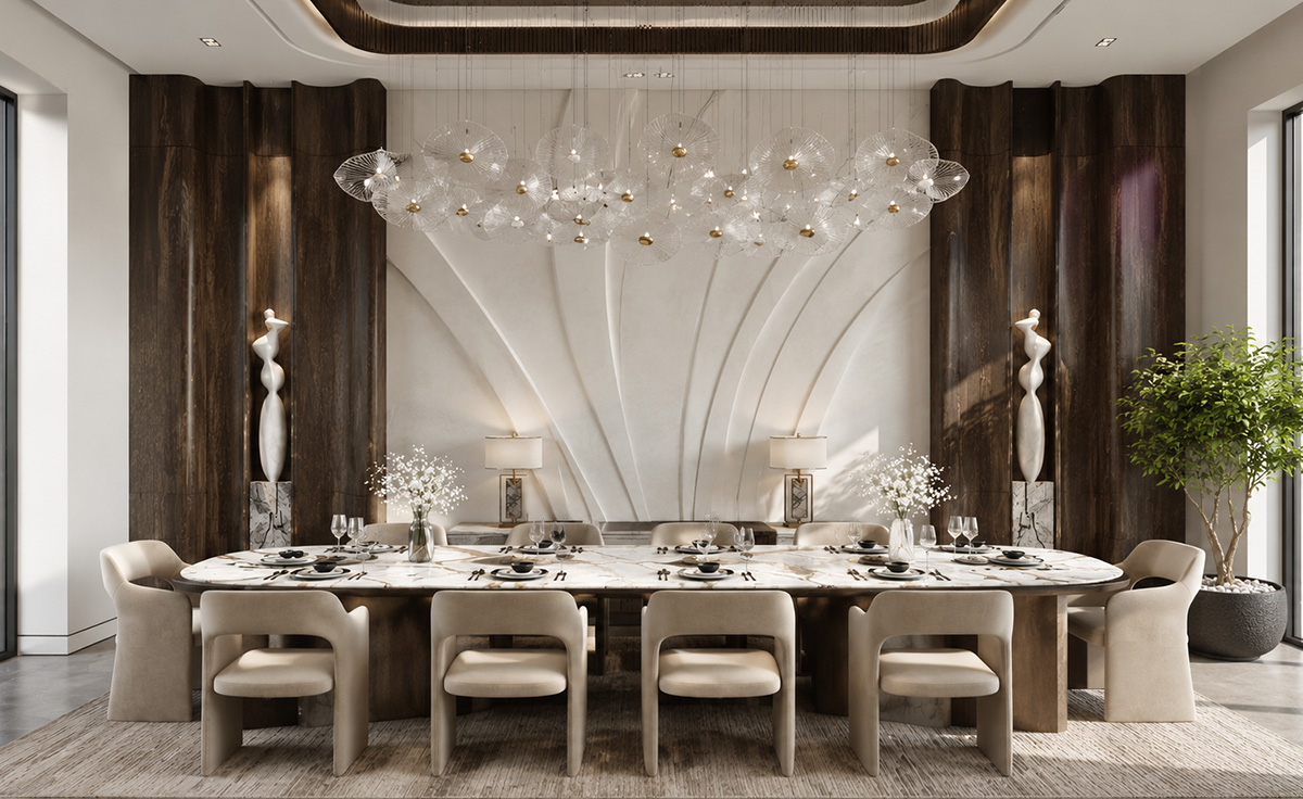 Aura Yemek Odası Takımı
